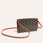 Goyard Varenne Continental Wallet Black and Brown